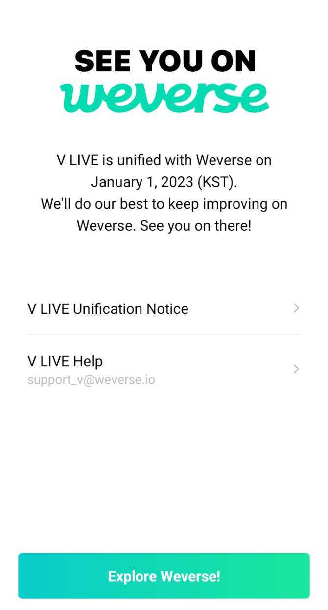 ENHYPEN Community Posts opened vlive and it said this, this is sad