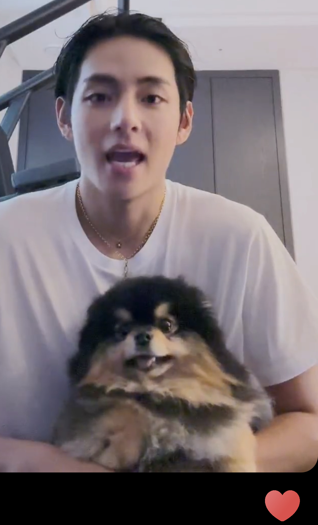 BTS Community Posts - Thank You Taehyung Oppa For Bringing Yeontan On ...